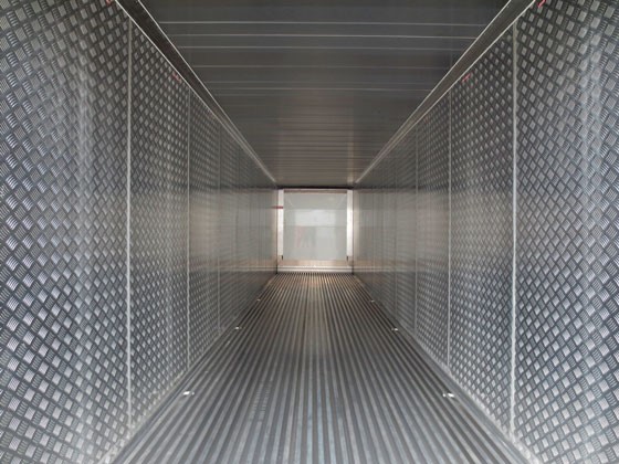 20 ft super freezer interior